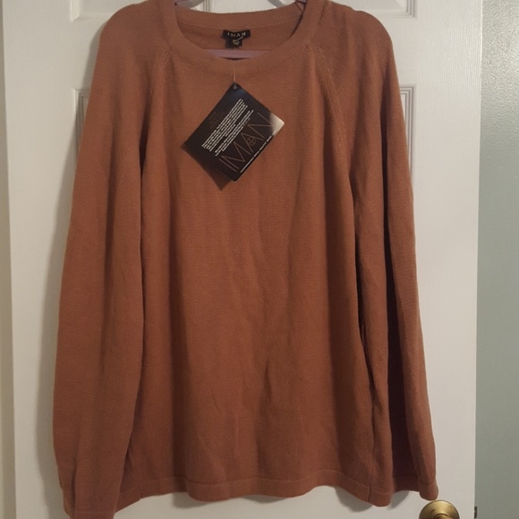 IMAN Sweaters - IMAN poncho. Camel colored.